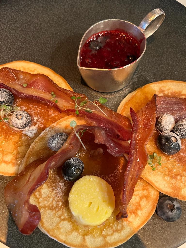 bacon, brunch, food